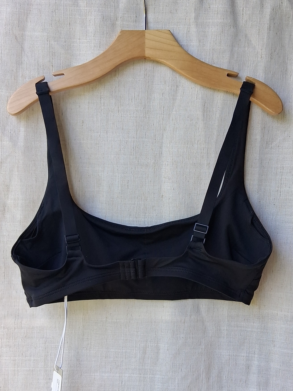 Everlane Renew Black Bikini Top S - Picture 5 of 9